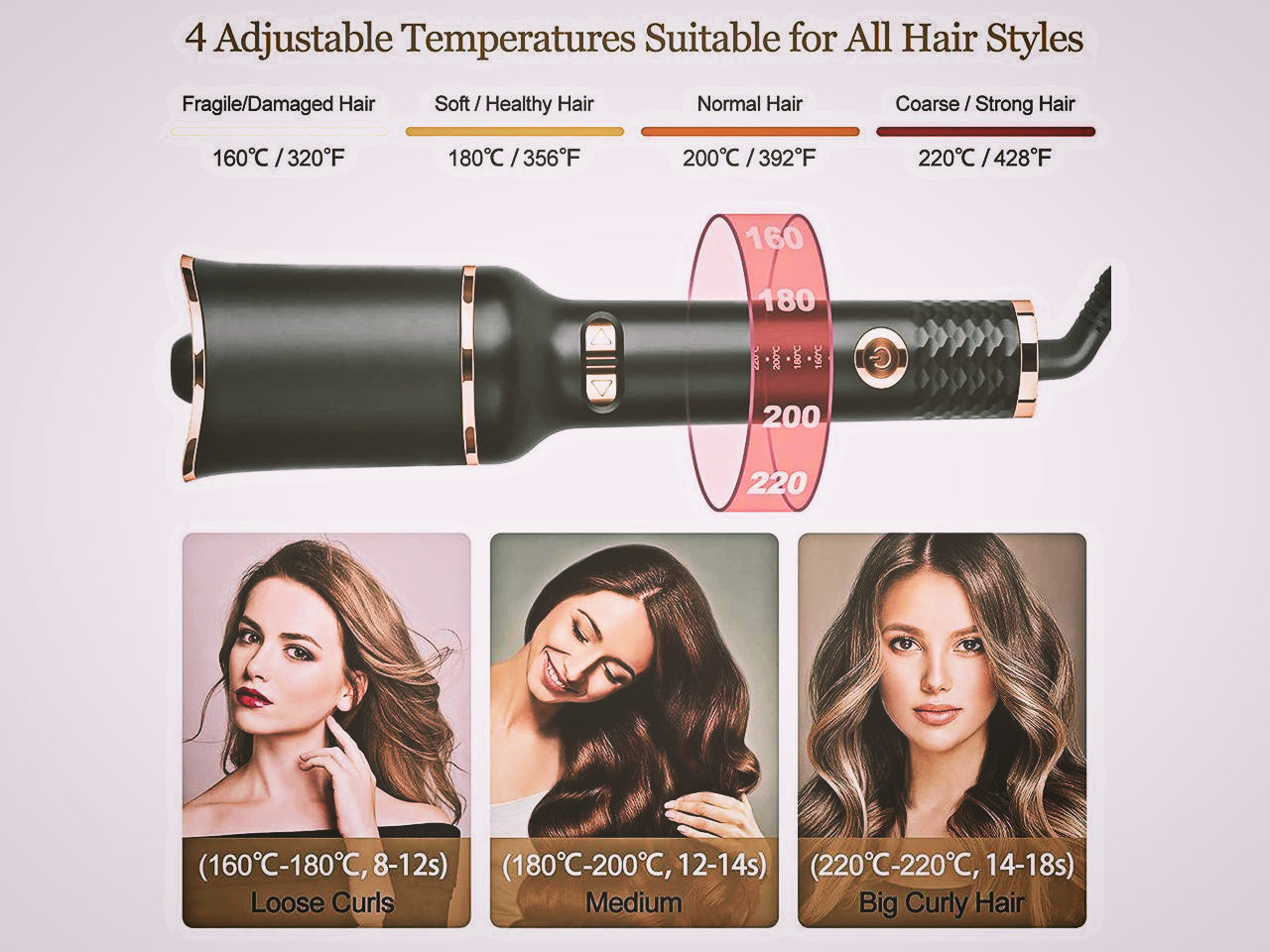 CurlEasePro™-Automatic Hair Curler